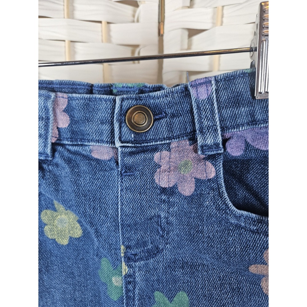 Garanimals Girls Floral Jeans Sz 4T Bloomcore Play School - Picture 6 of 16